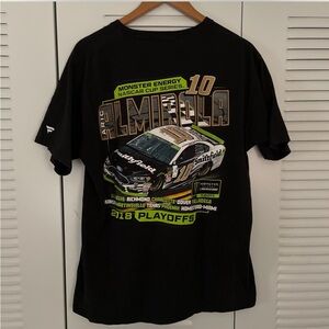 Black NASCAR Graphic T-Shirt